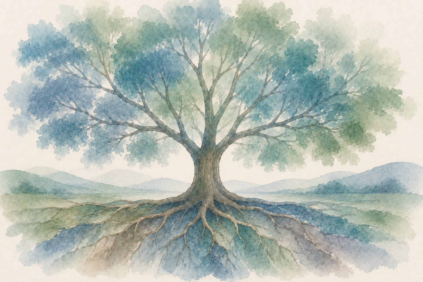 Personal growth and professional success illustration